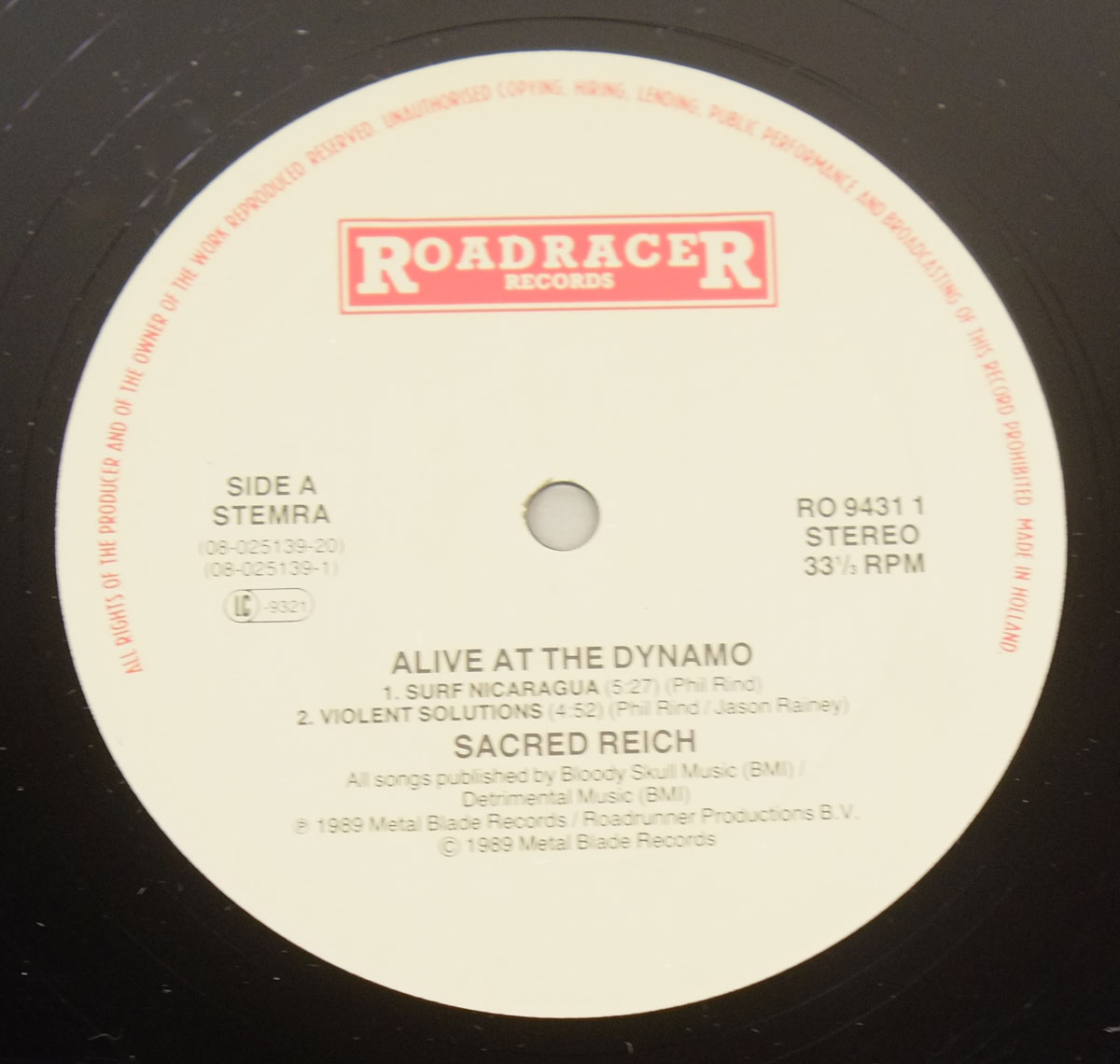 High Resolution Photo #14 SACRED REICH Alive Dynamo